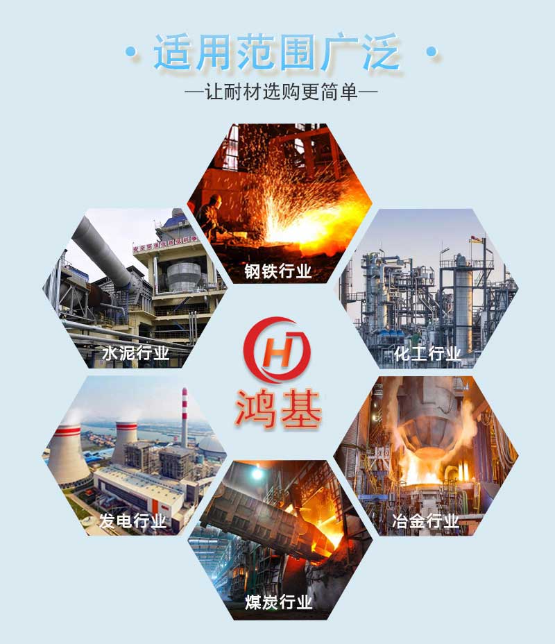 高鋁耐火水泥(型號625品牌鴨牌)適用范圍